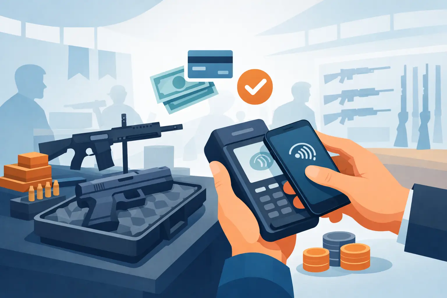 Gun Show Payments That Keep Your Table Moving