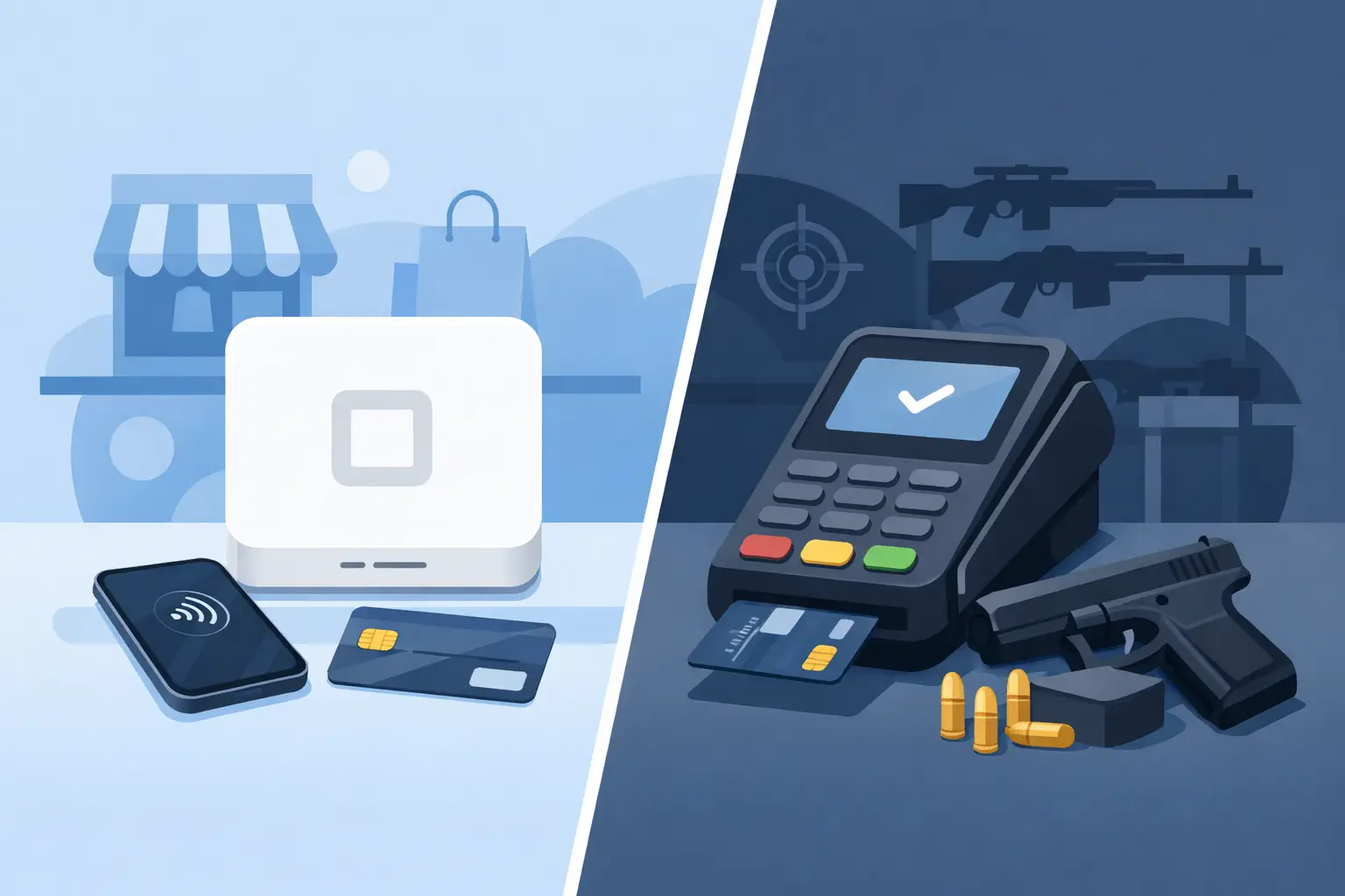 Square vs Firearm Friendly Payments