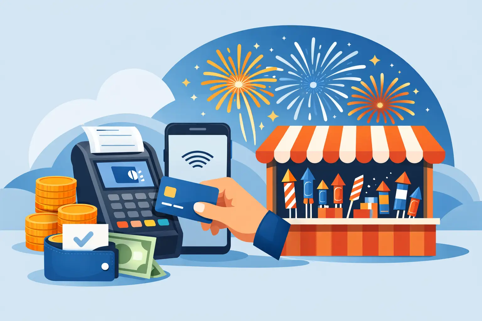 Top Payment Systems for Fireworks Stands