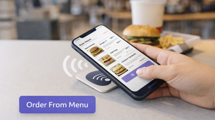 NFC tap to order